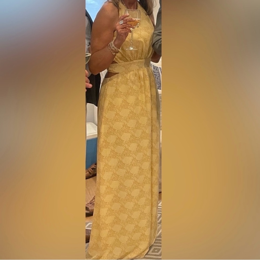 Like New fully lined Maxi dress. Size medium.